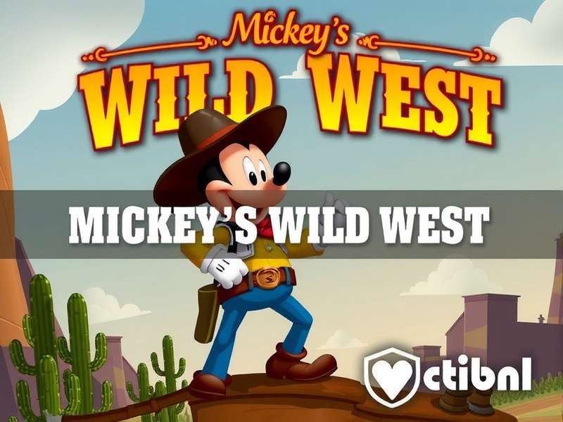 Mickey S Wild West Game Cover Art Mickey S Wild West Game Cover
